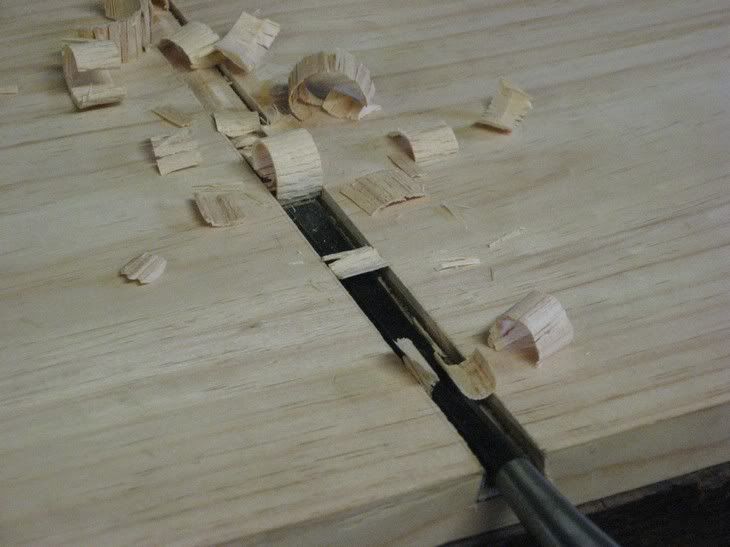 Sliding dovetail grooves side rabbet plane